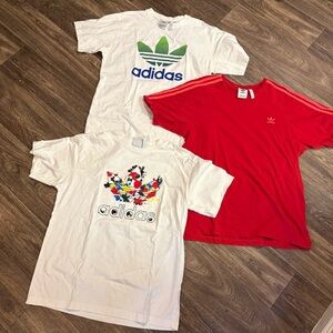 Adidas original streetwear men shirt bundle